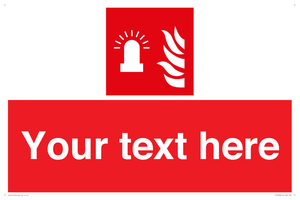 Custom Fire: Fire alarm flashing light